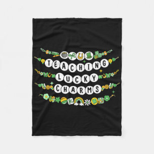 Teaching Lucky Charms St Patricks Day Friendship B Fleece Blanket