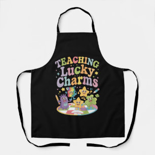 Teaching Lucky Charms Teacher St Patricks Day Apron