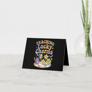 Teaching Lucky Charms Teacher St Patricks Day Card