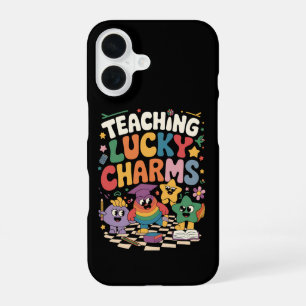 Teaching Lucky Charms Teacher St Patrick's Day iPhone 16 Case