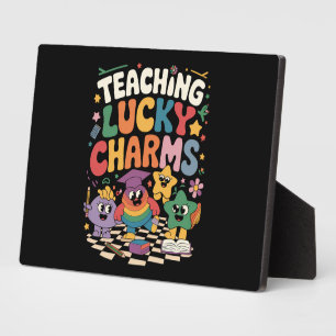 Teaching Lucky Charms Teacher St Patrick's Day Plaque