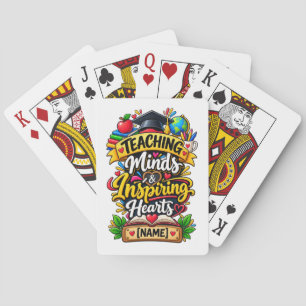 Teaching Minds & Inspiring Hearts Playing Cards