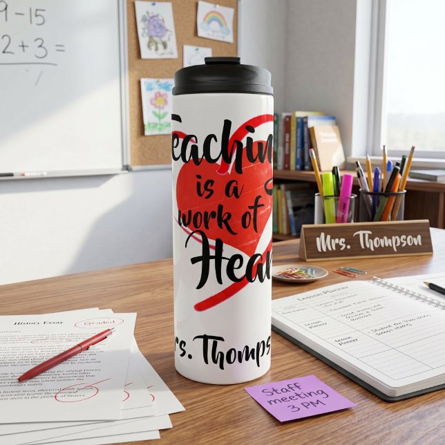 Teaching personalised thermal tumbler (Creator Uploaded)