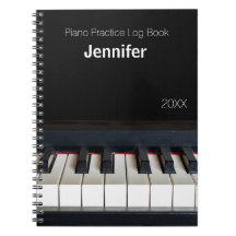 Teaching Piano,  Piano Practice Log Book