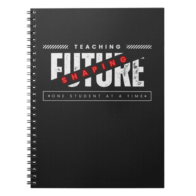 Teaching Shaping Future Notebook (Front)