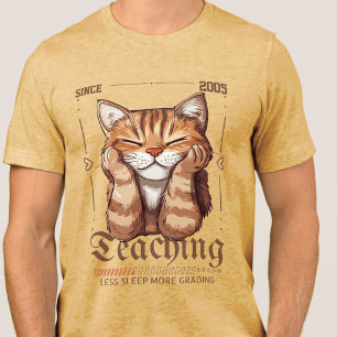 Teaching Since -- Third Grade Education Teacher Tri-Blend Shirt