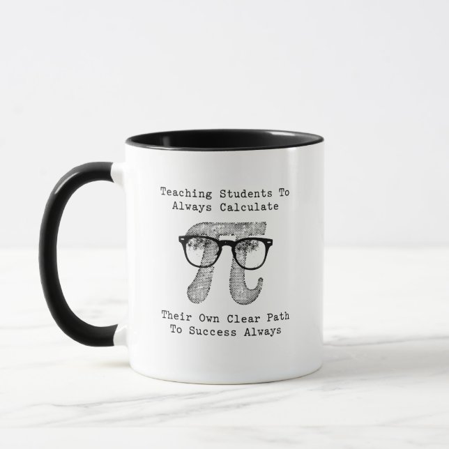 Teaching Students to Calculate Path to Success Mug (Left)
