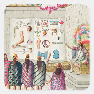 Teaching the Reading of Manuscripts Square Sticker