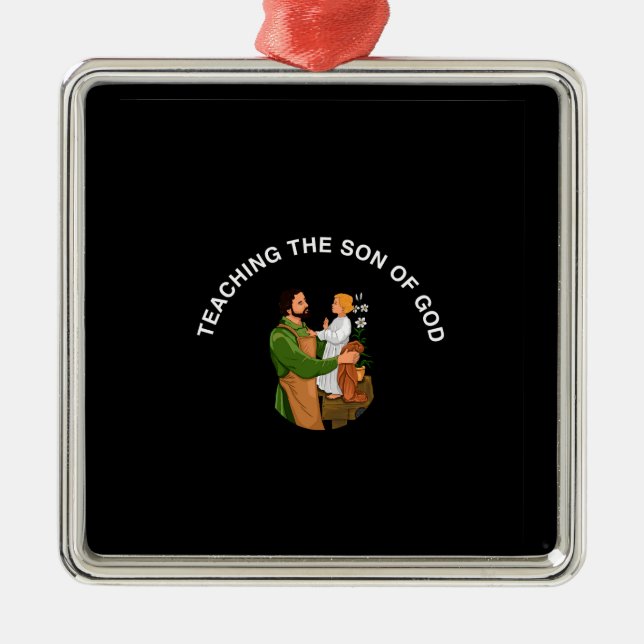 TEACHING THE SON OF GOD METAL ORNAMENT (Front)