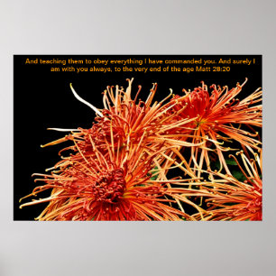 Teaching them to obey everything I have commanded Poster