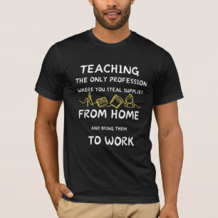 Teaching Treasures: The Supply Chain of Education T-Shirt