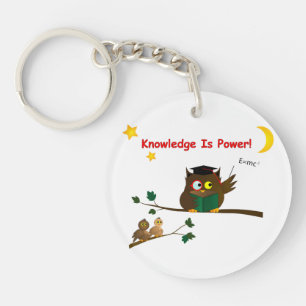 Teaching Wise Owl Key Ring