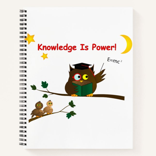 Teaching Wise Owl Notebook (Front)