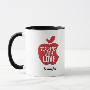 teaching with lover teacher's mug