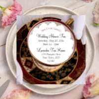 Teacup and Saucer Bridal Shower Invitation