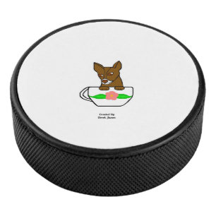 Teacup Chihuahua Hockey Puck