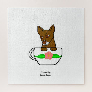 Teacup Chihuahua Puzzle 20" X 20"