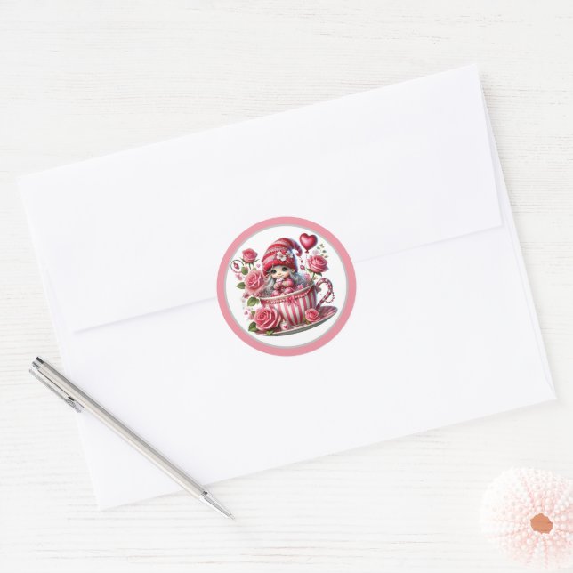 Teacup Cutie Sticker (Envelope)