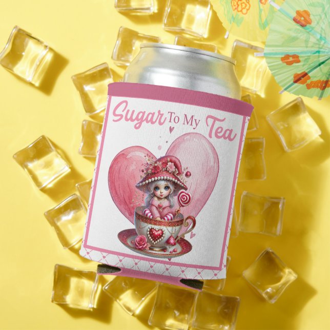 Teacup Cuties Can Cooler (In Situ Summer)