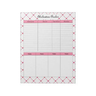 Teacup Cuties_ Medication Tracker Notepad