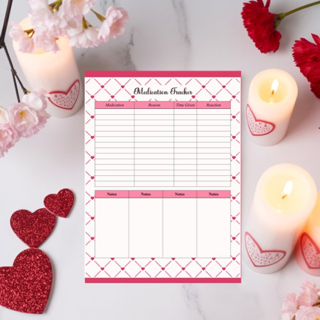 Teacup Cuties_ Medication Tracker Notepad (Creator Uploaded)