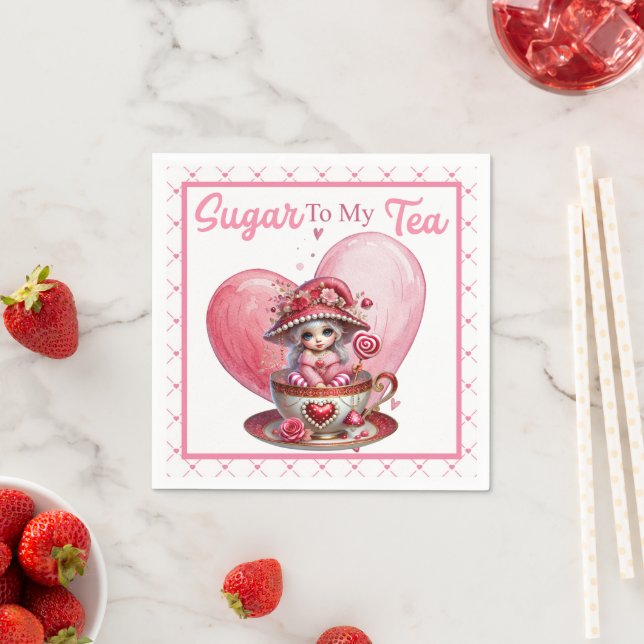 Teacup Cuties Napkin (Insitu)