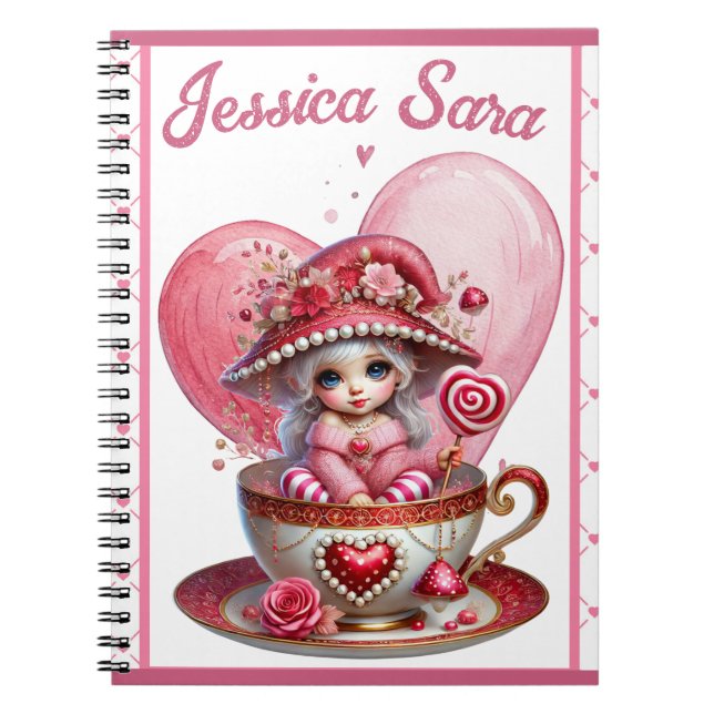 Teacup Cuties  Notebook (Front)