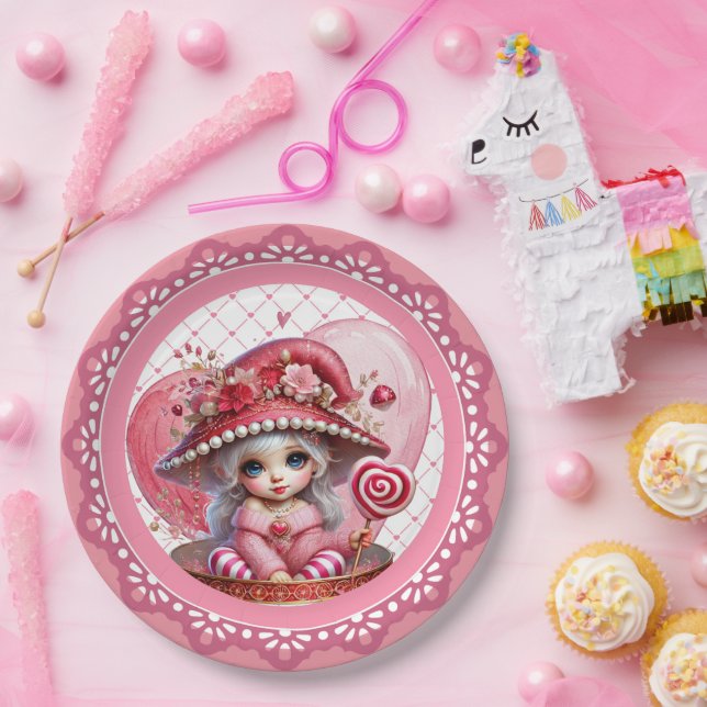 Teacup Cuties Paper Plate (Party)