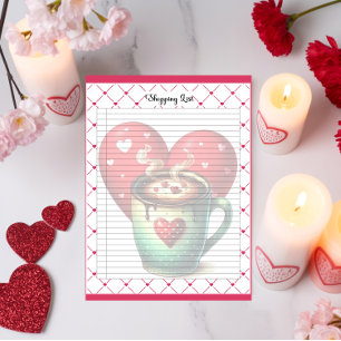 Teacup Cuties _ Shopping List Notepad