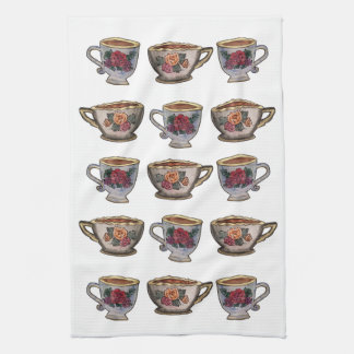 Teacup Kitchen Towel
