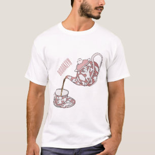 Teacup set cartoon illustration T-Shirt
