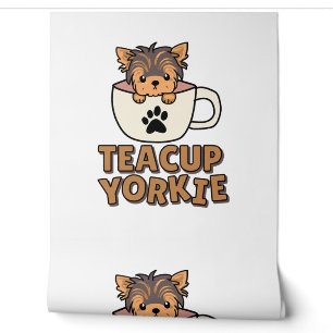 Teacup Yorkie puppy Wallpaper