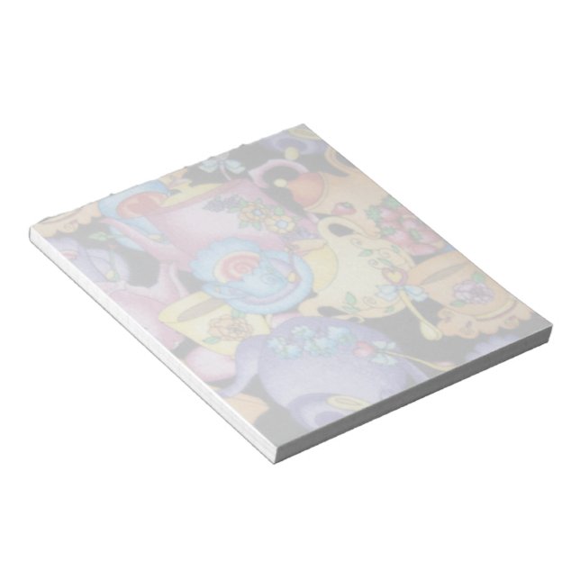 Teacups and Teapots Notepad (Angled)