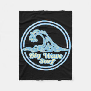 Teahupo'o, Tahi Teahupoo Big Wave Surf Club, Surfi Fleece Blanket