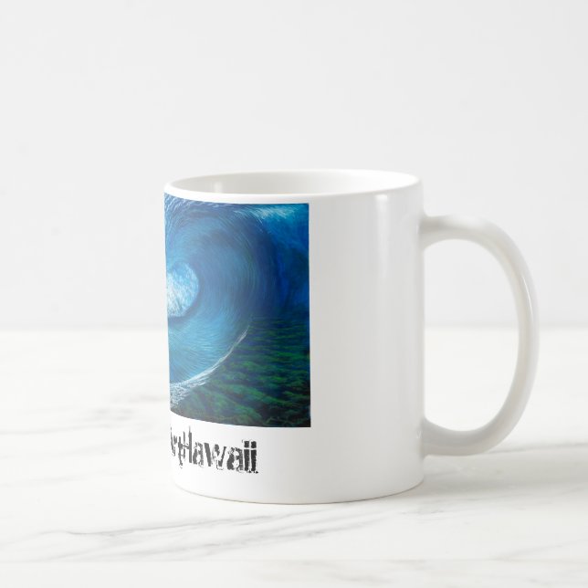 Teahupoo, Tahiti Coffee Mug (Right)