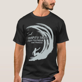 Teahupoo-Tahiti-French-Polynesia-Surf T-Shirt
