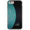 Teal and Black Personalised iPhone 6 Plus Case