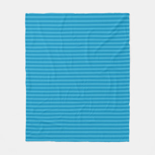 Teal and butterfly blue fleece blanket