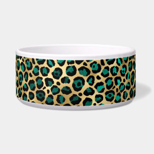 Teal and Gold Leopard Series Design 14