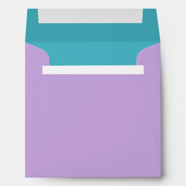 Teal and Lavender Envelopes (Back (Bottom))