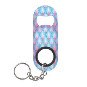 Teal And Pink Petal Pattern
