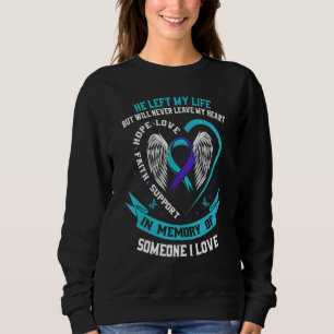 Teal and Purple Suicide Awareness Shirt Someone I