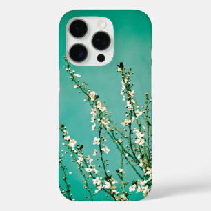 Teal Aqua Fine Art Floral Botanical iPhone Case