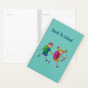 Teal Back To school Planner