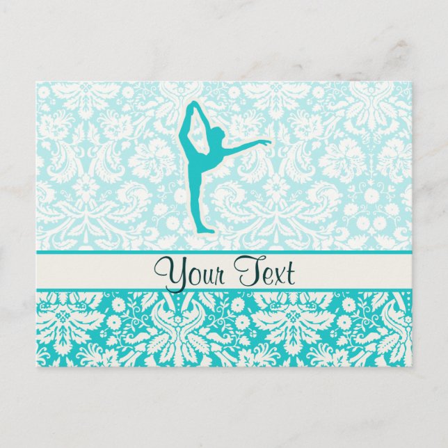 Teal Ballet Postcard (Front)