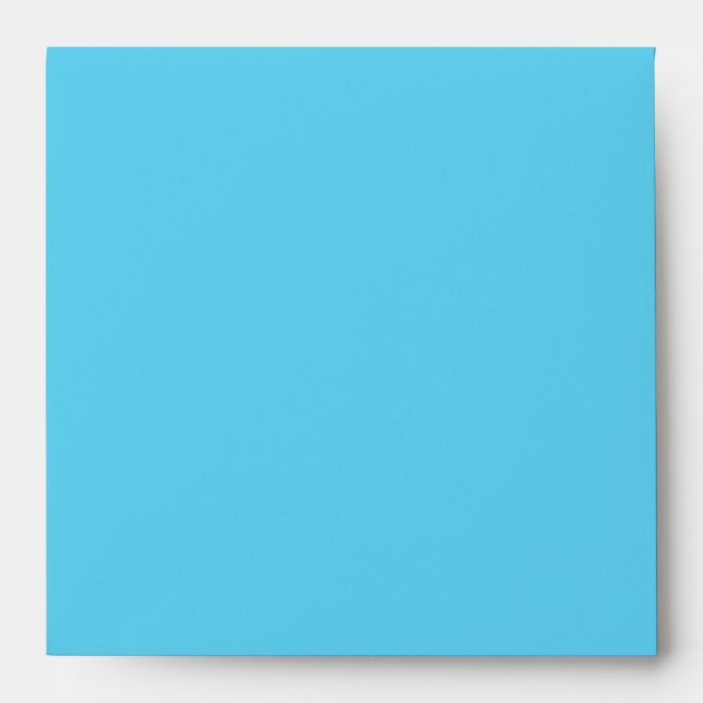 Teal Blue Black Linen Envelopes (Front)