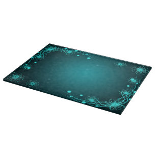 Teal Blue Daydream Inspiration Romantic Cutting Board