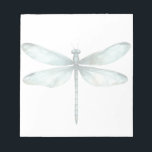 Teal Blue Dragonfly Personalised Note Stationery<br><div class="desc">More pretty Notepads in the Little Bayleigh Store!</div>