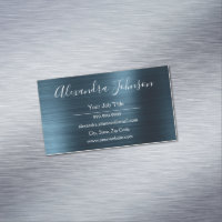 Teal Blue Foil Modern and Elegant