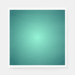 Teal Blue Green Light to Dark Shades Napkin